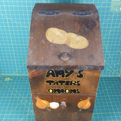 Vintage Potato Box