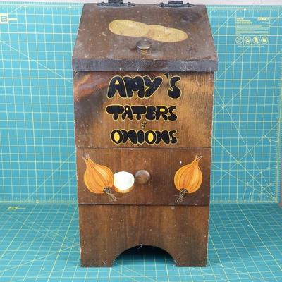 Vintage Potato Box