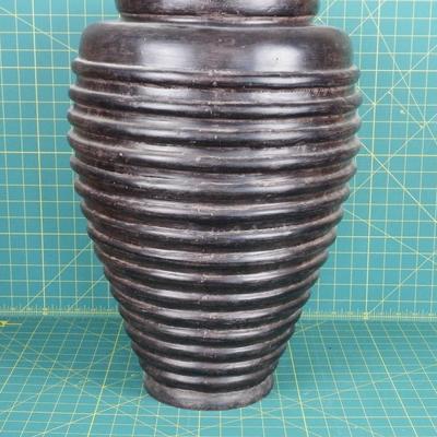 Extra large Black Vase