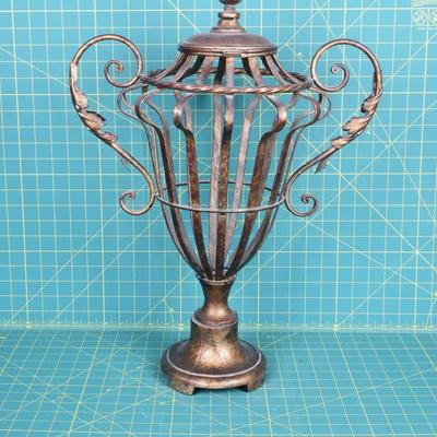 Large Vintage Metal Art Decoration