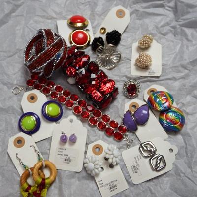 Colorful Costume Jewelry