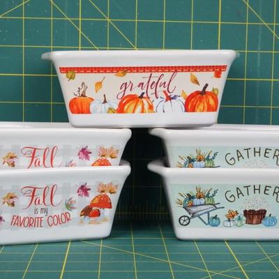 New Fall Mini Baking Loaf Pans