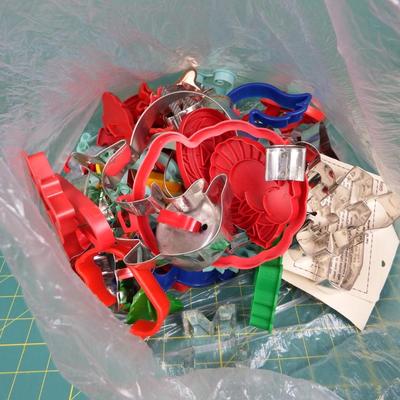 Large bag of Cookie Cutters
