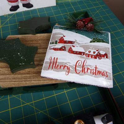 Large bundle of Vintage Christmas Decorations