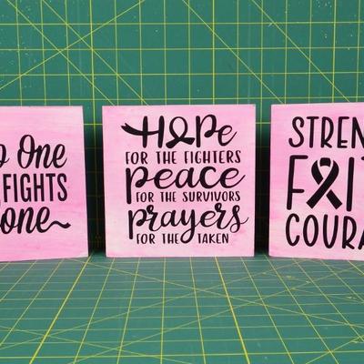 New Breast Cancer Support Signs