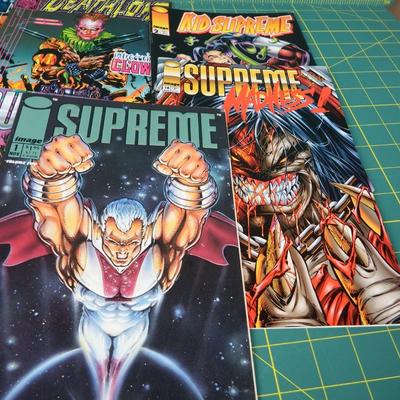 Comics with Supreme, Deathlok & more
