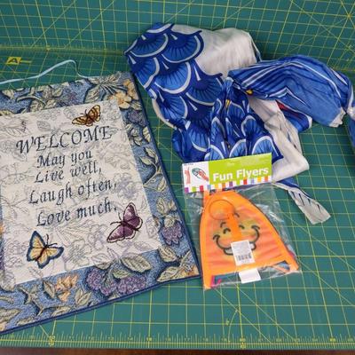Welcome Tapestry & Japan Windsock