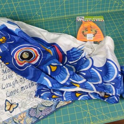 Welcome Tapestry & Japan Windsock