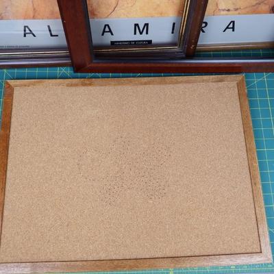 Large Picture, Frames & Corkboard