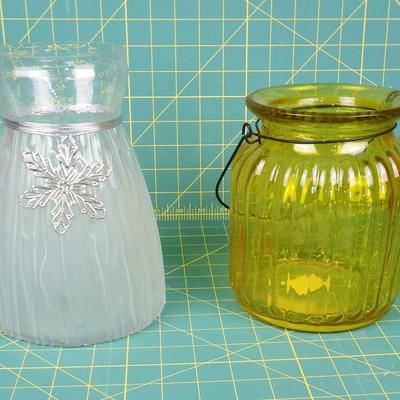 Glass Decorative Vase & Container