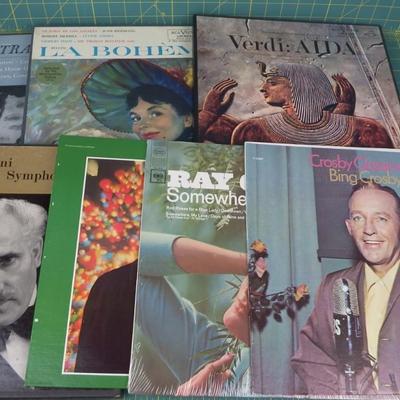 Vinyl Records Bing Crosby, Beethoven & more
