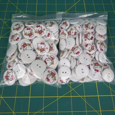New Hello Kitty Buttons