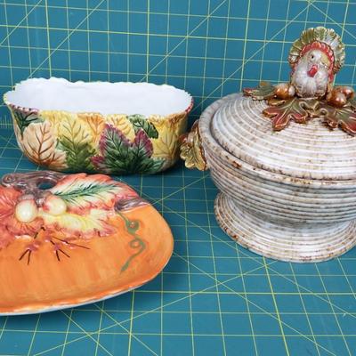 Thanksgiving/Fall Dinnerware Set