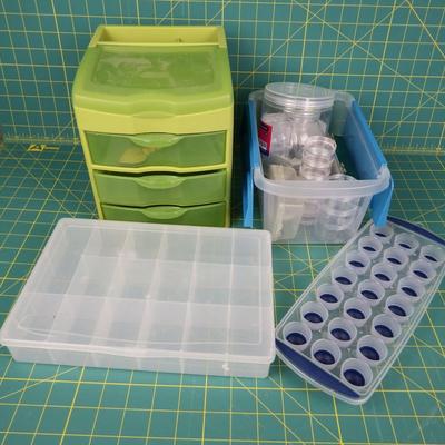 Three Drawer Storage & Small Craft Containers
