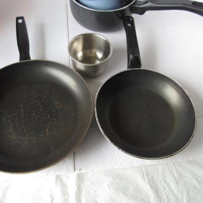 Lot of Old Pots and Pans
