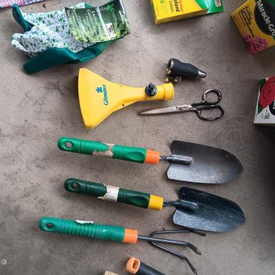 GARDENING TOOLS AND CHEMICALS