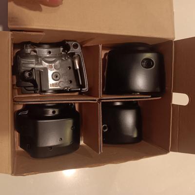HARLEY DAVIDSON CHROME SWITCH HOUSING SET