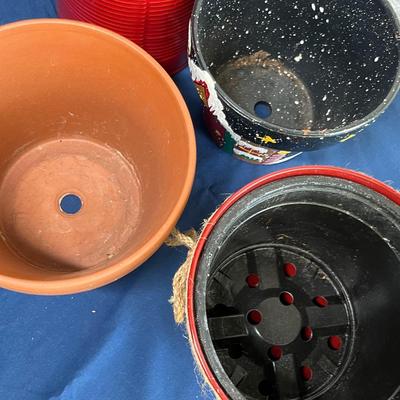 Christmas Flower Pots