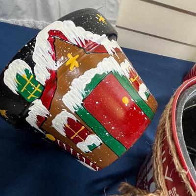 Christmas Flower Pots