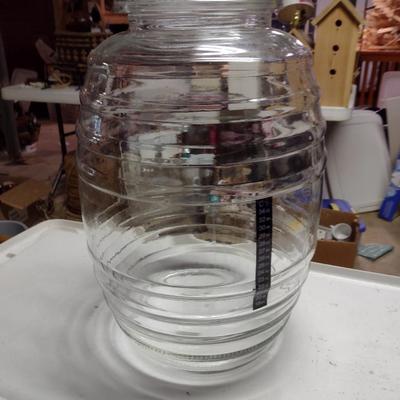 Large Glass Jar with Lid