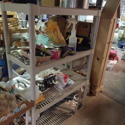 Composite Shelving Unit- Approx 36" x 18" x 54" Tall