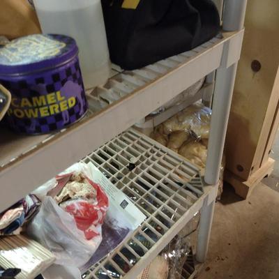 Composite Shelving Unit- Approx 36" x 18" x 54" Tall