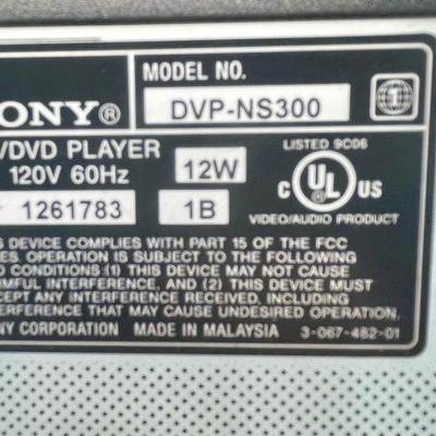 Sony CD-DVD Player with Remote