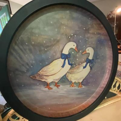 Vintage Country Geese Tins and Displays