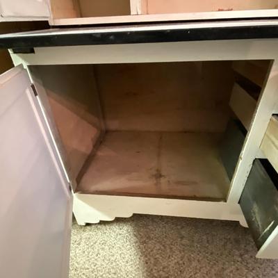 Vintage Hoosier-Styled Cabinet