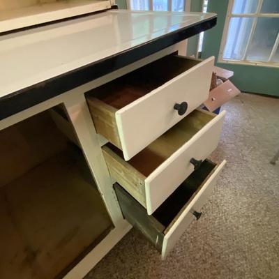 Vintage Hoosier-Styled Cabinet