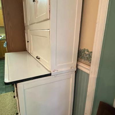 Vintage Hoosier-Styled Cabinet