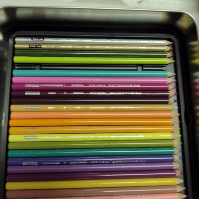 Collection of Artist's Supplies- Instructional Books, Sketch Pads, Pencils