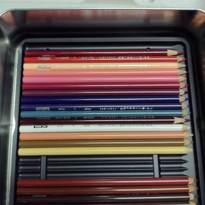 Collection of Artist's Supplies- Instructional Books, Sketch Pads, Pencils