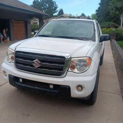 '09 SUZUKI EQUATOR EXTENDED CAB PREMIUM TRUCK MANUAL 5 SP 138,512 MILES