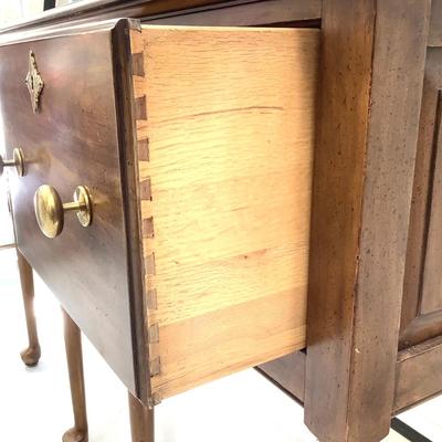 1001 Vintage Mahogany Huntboard by Davis Cabinet Co.