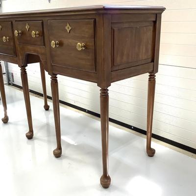 1001 Vintage Mahogany Huntboard by Davis Cabinet Co.