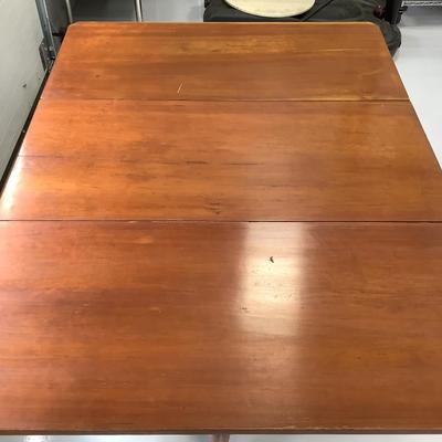 1002 Solid Pine Dropleaf Table