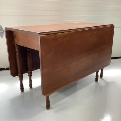 1002 Solid Pine Dropleaf Table