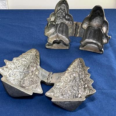 Vintage Christmas Ice Cream molds