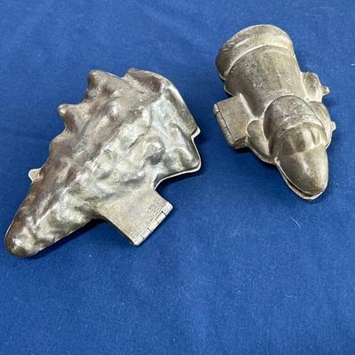 Vintage Christmas Ice Cream molds
