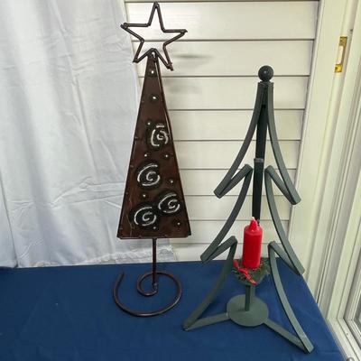 Metal Christmas trees