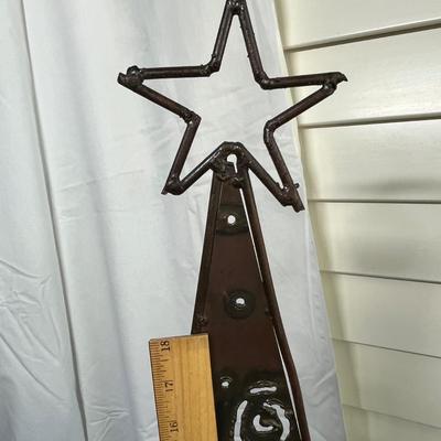 Metal Christmas trees
