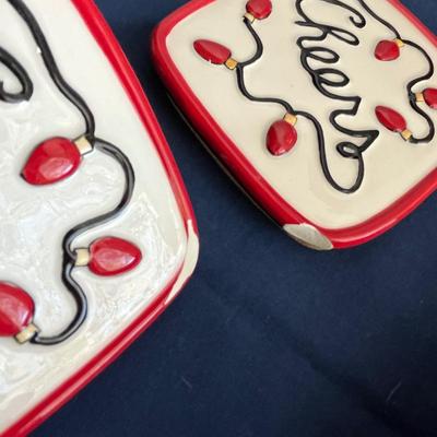 Fitz & Floyd Tray set