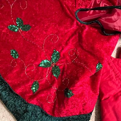 Flags & a Tree skirt