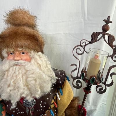 Pair of Russian Santas