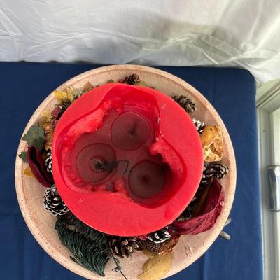 Large candle display