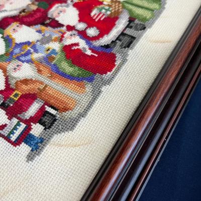 Framed Cross Stitch Art