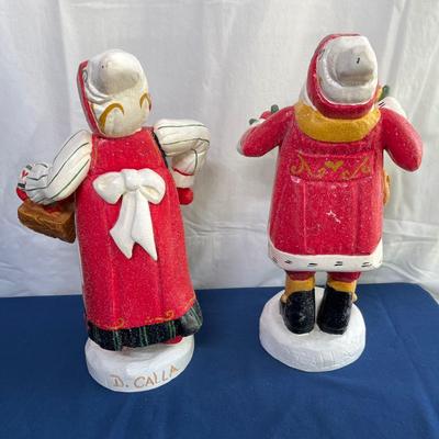 Santa & Mrs. Claus figures