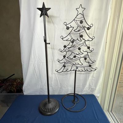 Metal Christmas displays