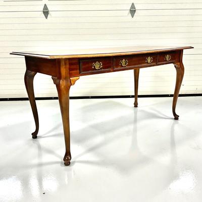 1015 Vintage National Mt. Airy Three Drawer Table